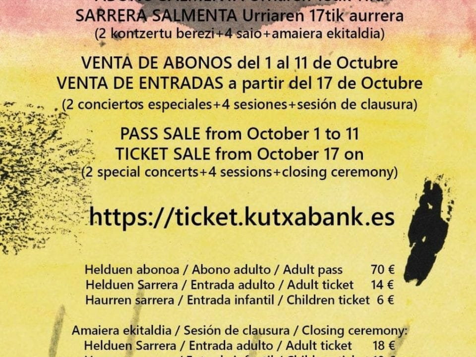 Venta de abonos y entradas 11