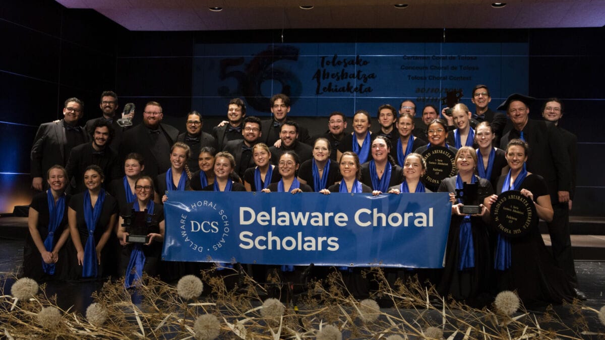 Delaware Choral Scholars máximo ganador del 56 Certamen Coral de Tolosa 7
