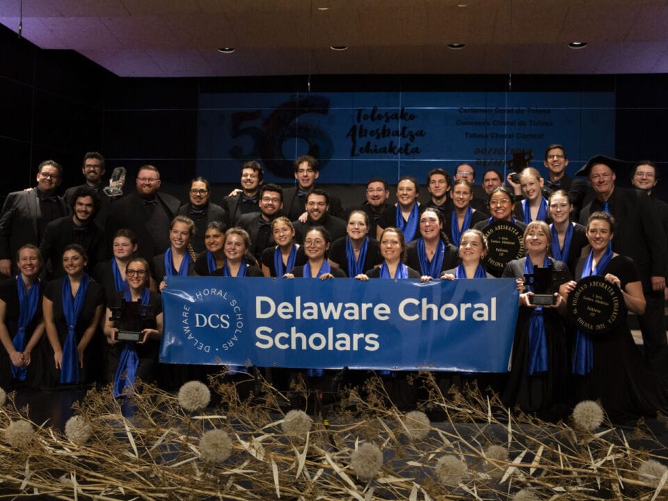 Delaware Choral Scholars winner of the grand prix of the 56th Tolosa Choral Contest 3